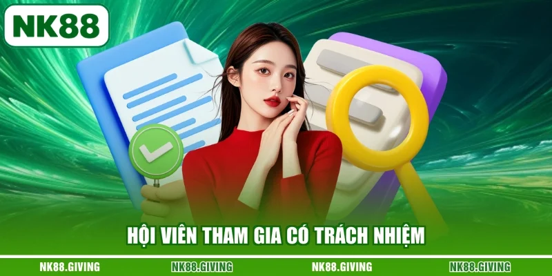 Miễn Trừ Trách Nhiệm Hội viên tham gia có trách nhiệm