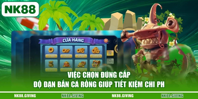 Bắn Cá Rồng NK88 Trực Tuyến Hạ Gục Boss Nhanh Nhất 2026 Việc chọn đúng cấp độ đạn bắn cá rồng giúp tiết kiệm chi ph